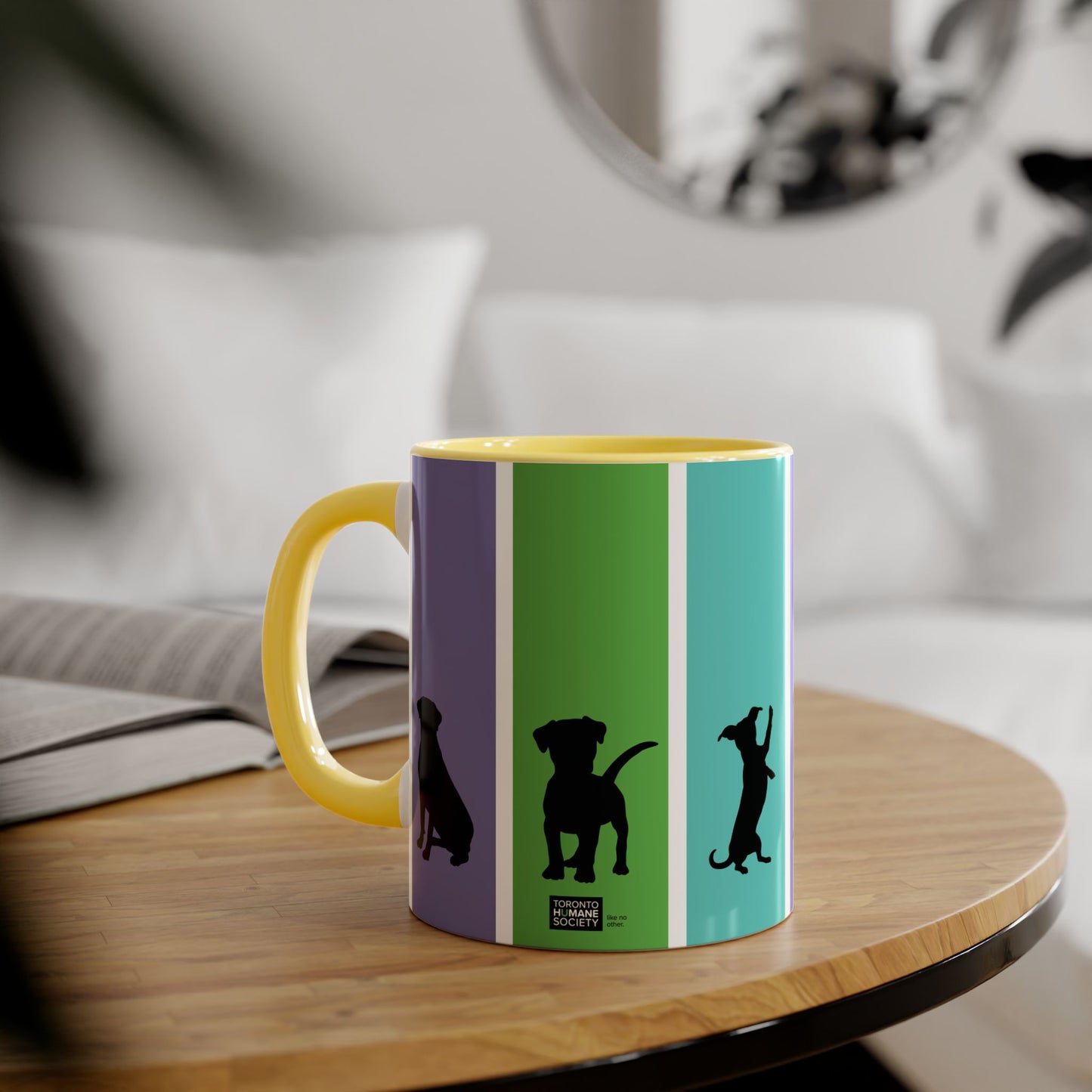 Accent Mug - Dog Silhouettes
