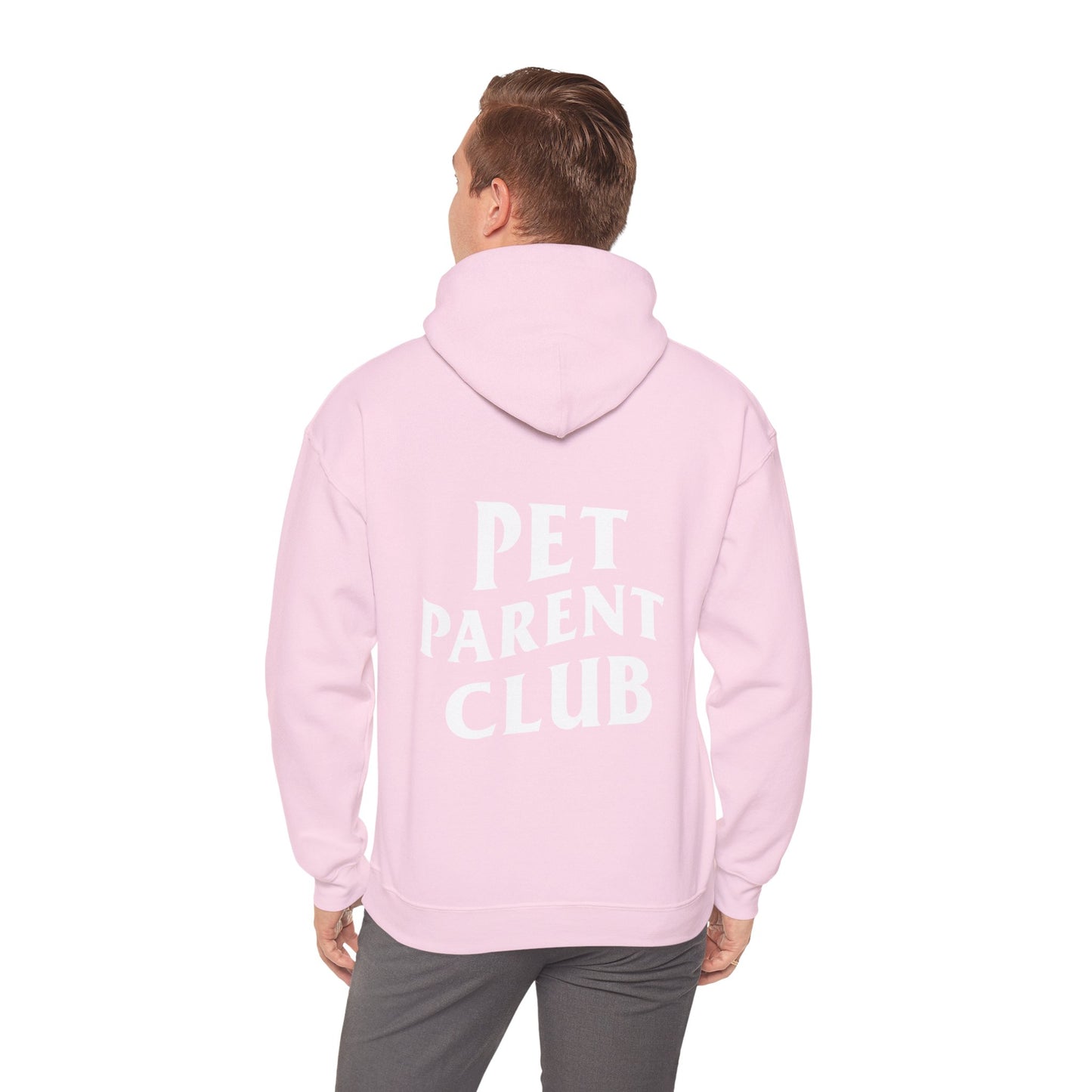 Pet Parent Club, Back Design- Hoodie
