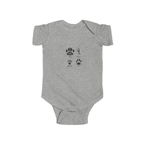 Infant Footprints Fine Jersey Bodysuit