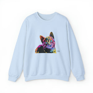 Unisex Sweatshirt - Cat Abstract