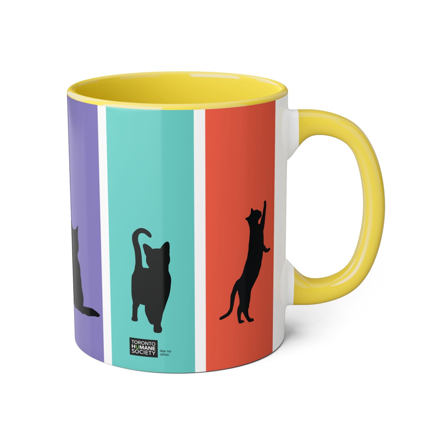 Accent Mug - Cat Silhouettes