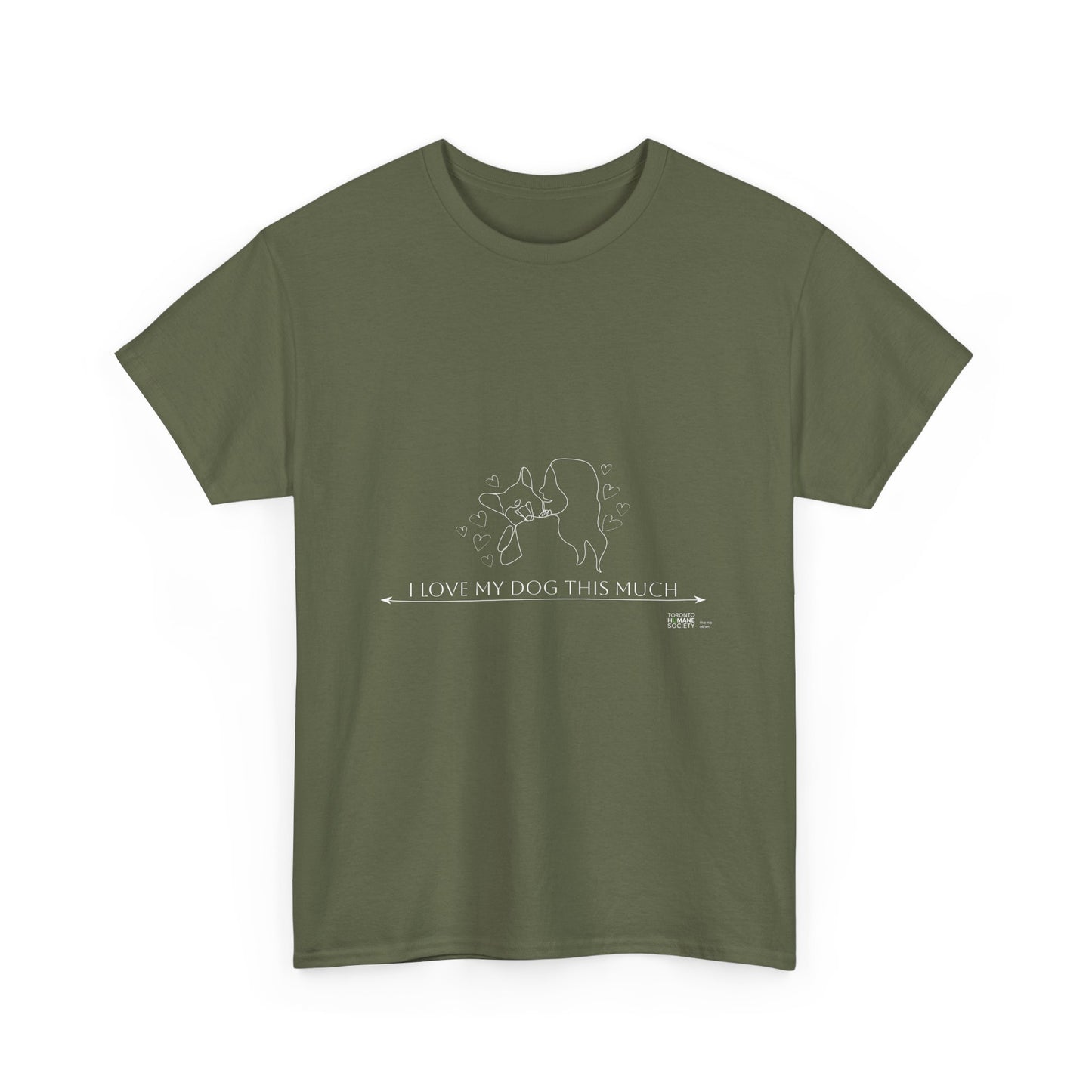 Unisex Cotton - I Love My Dog This Much