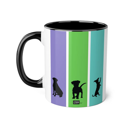 Accent Mug - Dog Silhouettes