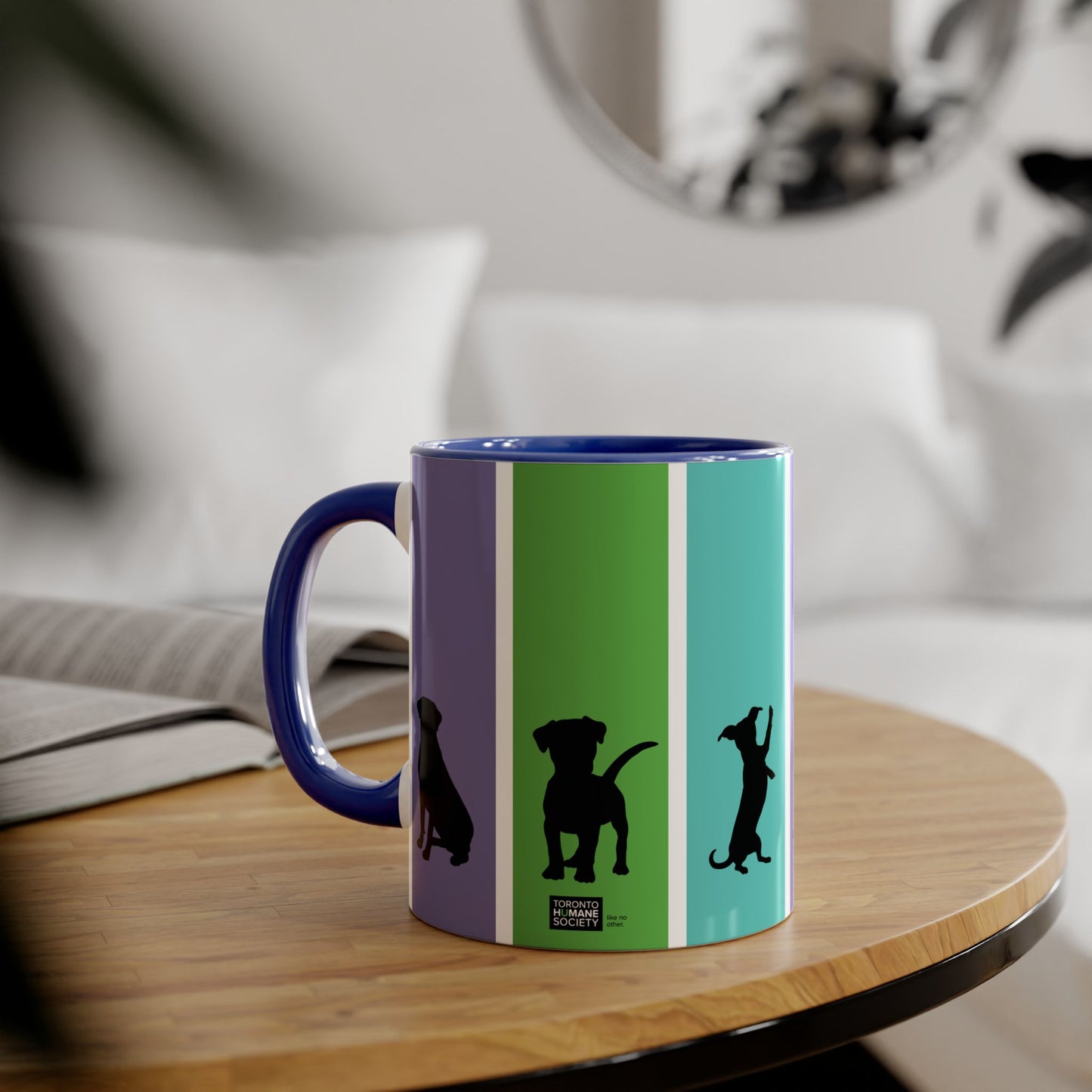 Accent Mug - Dog Silhouettes