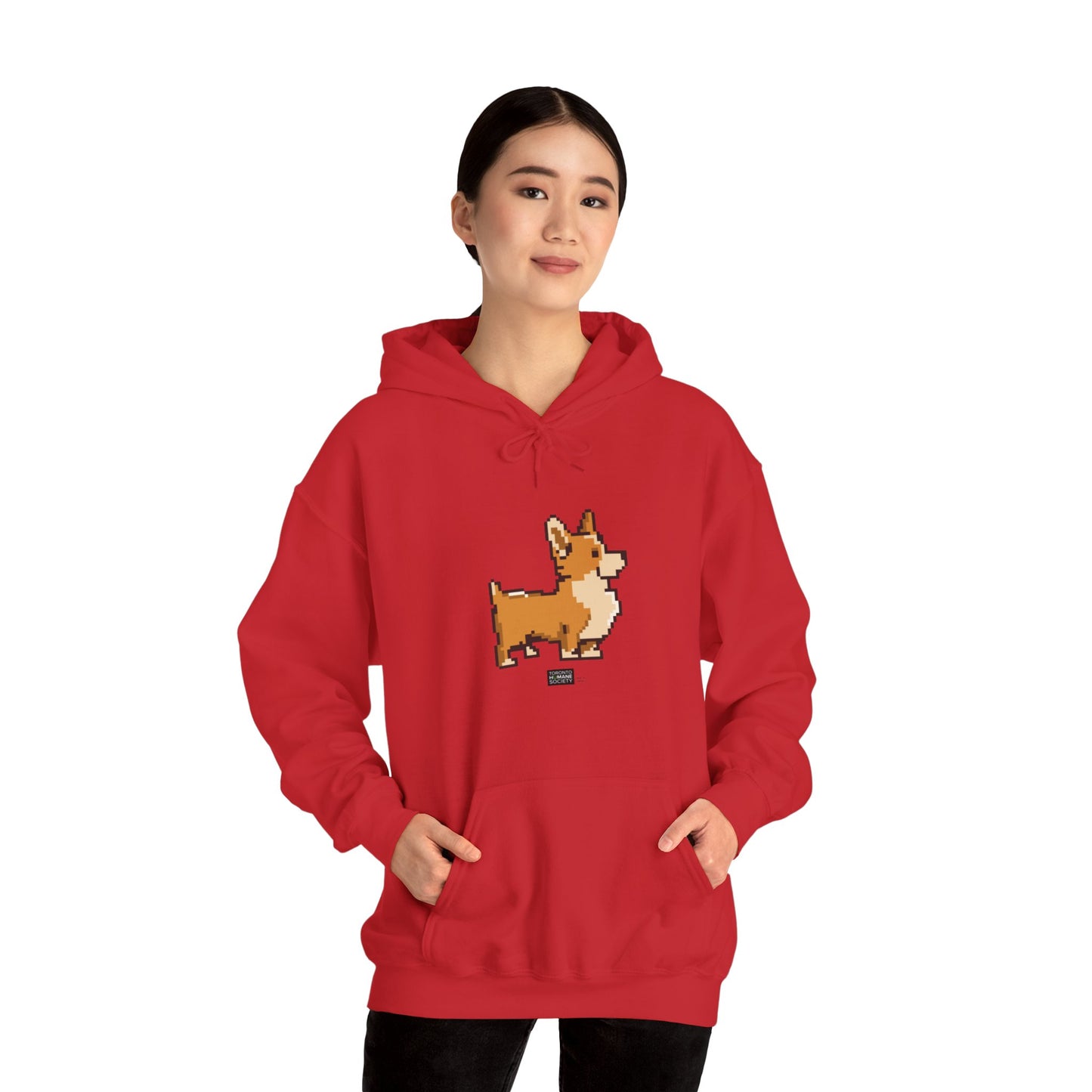 Unisex Hoodie - Pixelated Dog