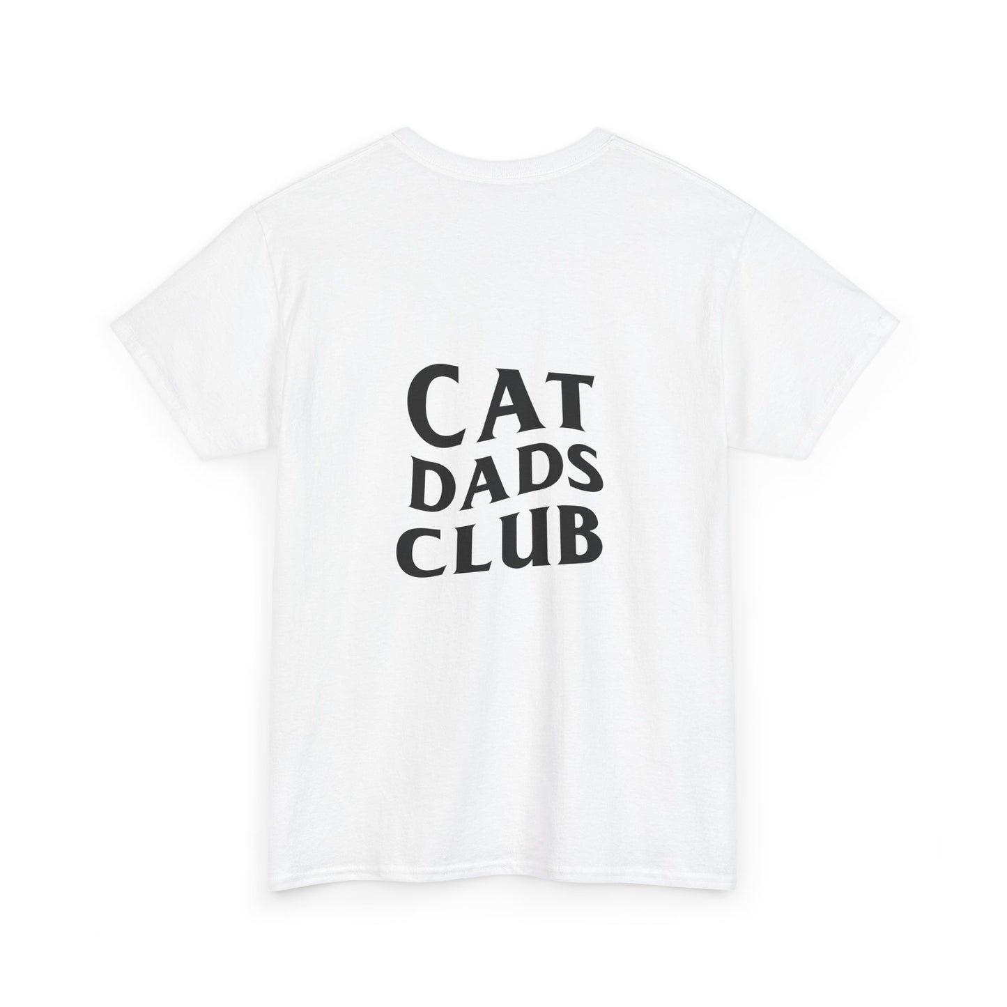 Cat Dads Club, Back Design - Cotton Tee