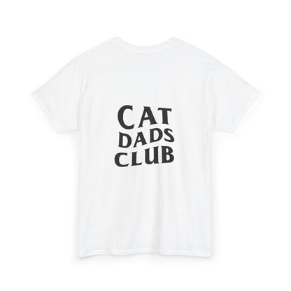 Cat Dads Club, Back Design - Cotton Tee