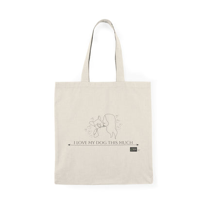 Tote Bag - I Love My Dog This Much