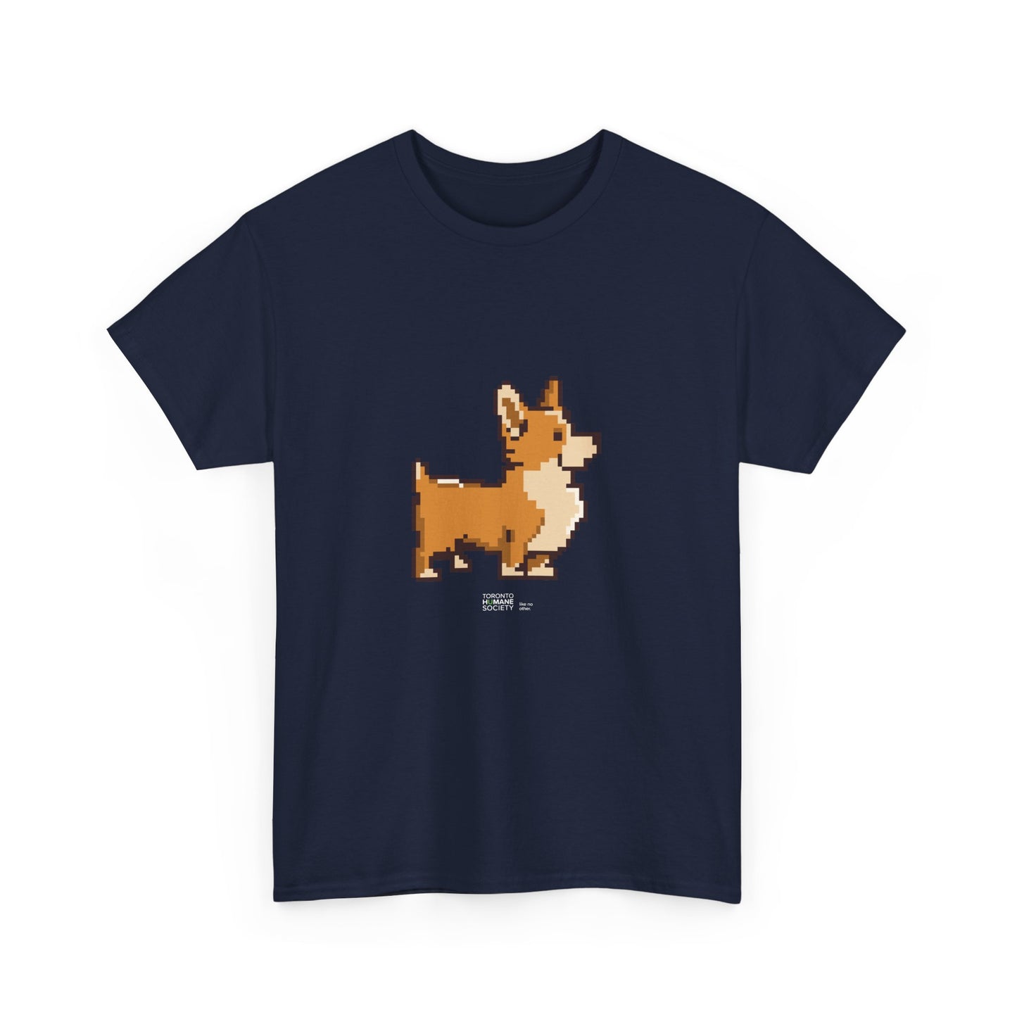 Unisex Cotton Tee - Pixelated Dog