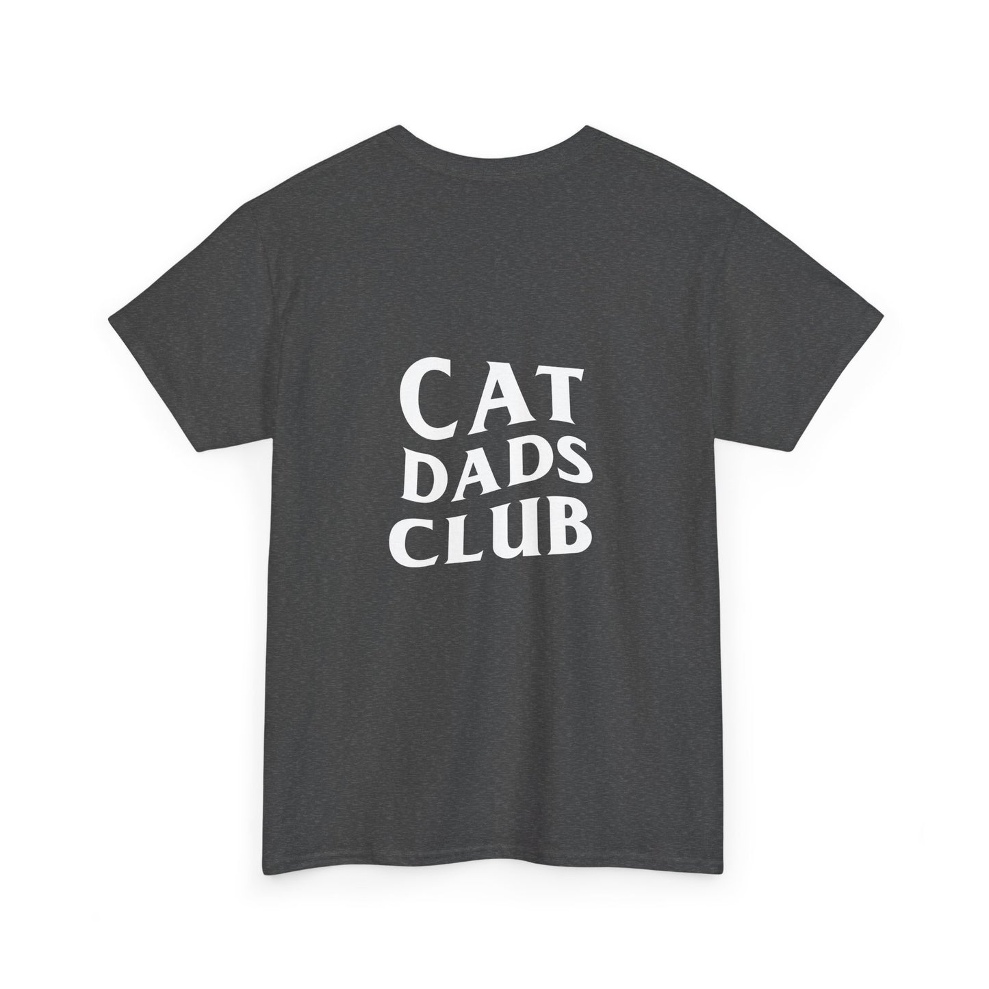 Cat Dads Club, Back Design - Cotton Tee