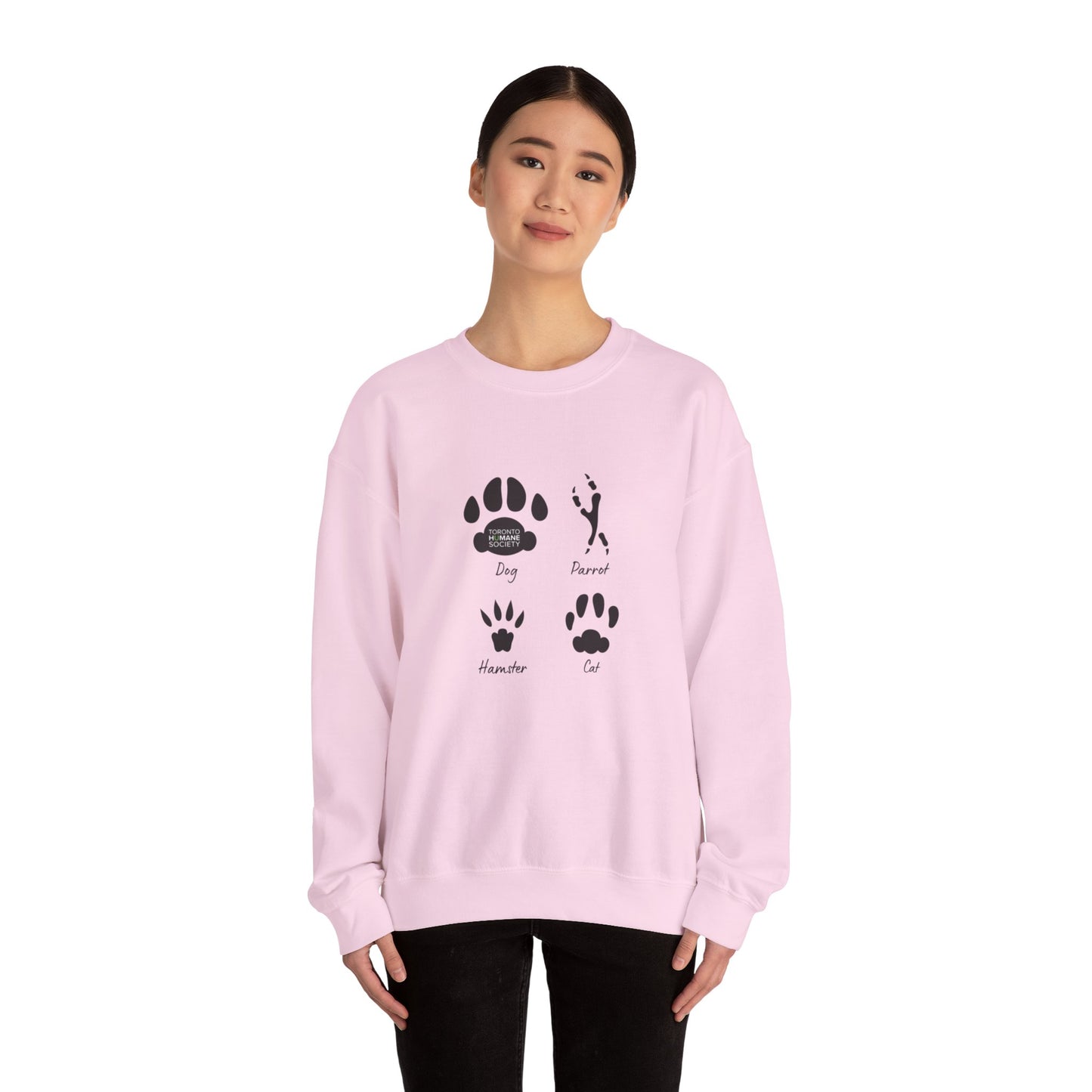 Unisex Crewneck Sweatshirt - Footprint