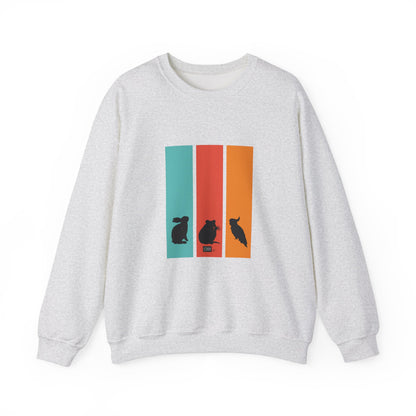 Unisex Sweatshirt - Special Species Silhouettes