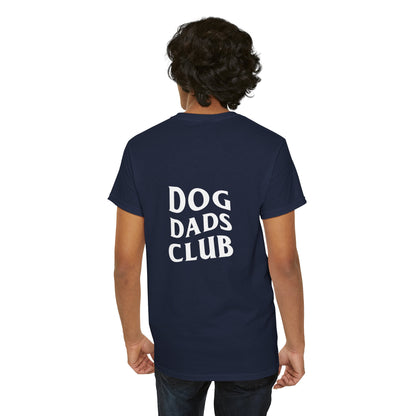 Dog Dads Club, Back Design - Cotton Tee