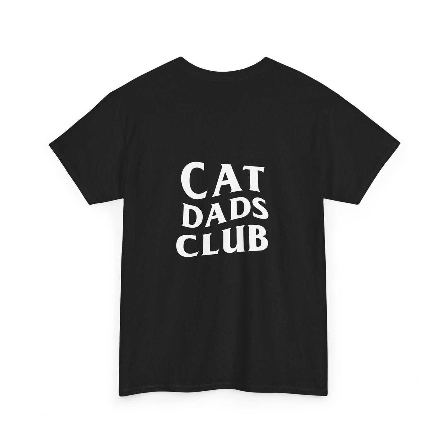Cat Dads Club, Back Design - Cotton Tee