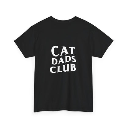Cat Dads Club, Back Design - Cotton Tee