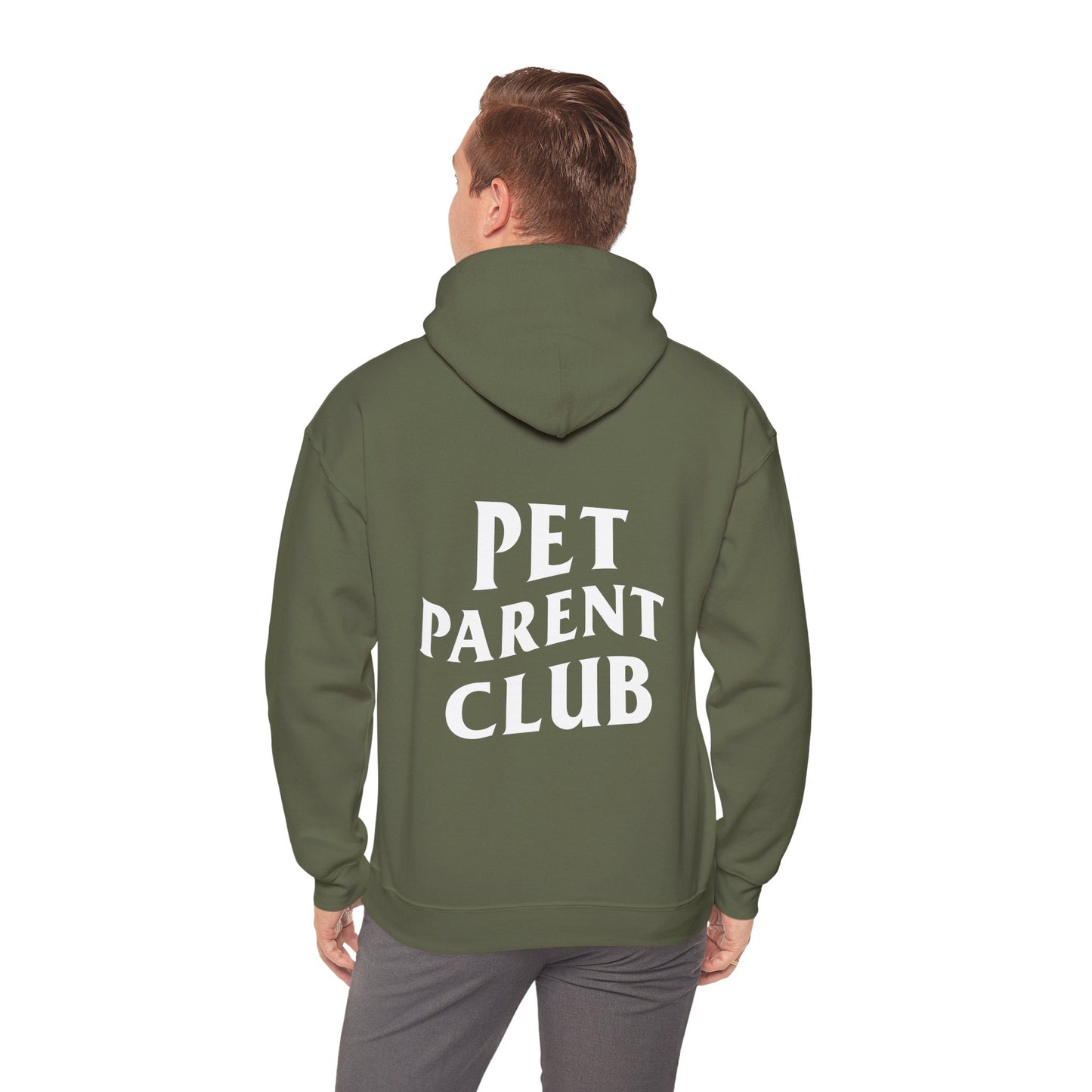 Pet Parent Club, Back Design- Hoodie