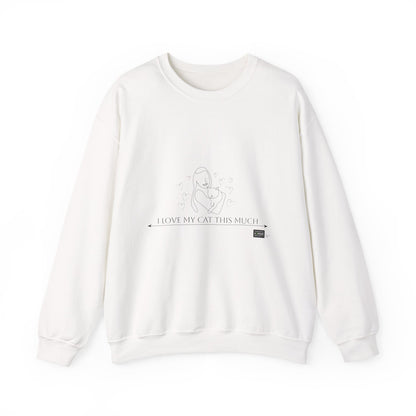 Sweatshirt - I Love My Cat This Much