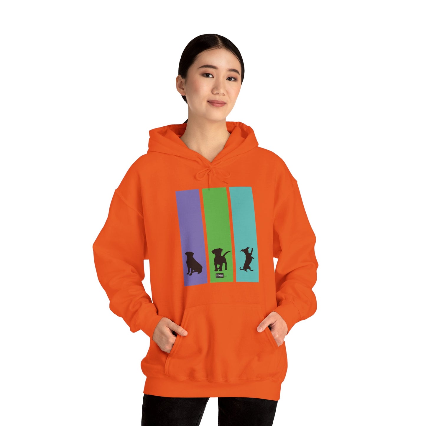 Unisex Hoodie - Dog Silhouettes