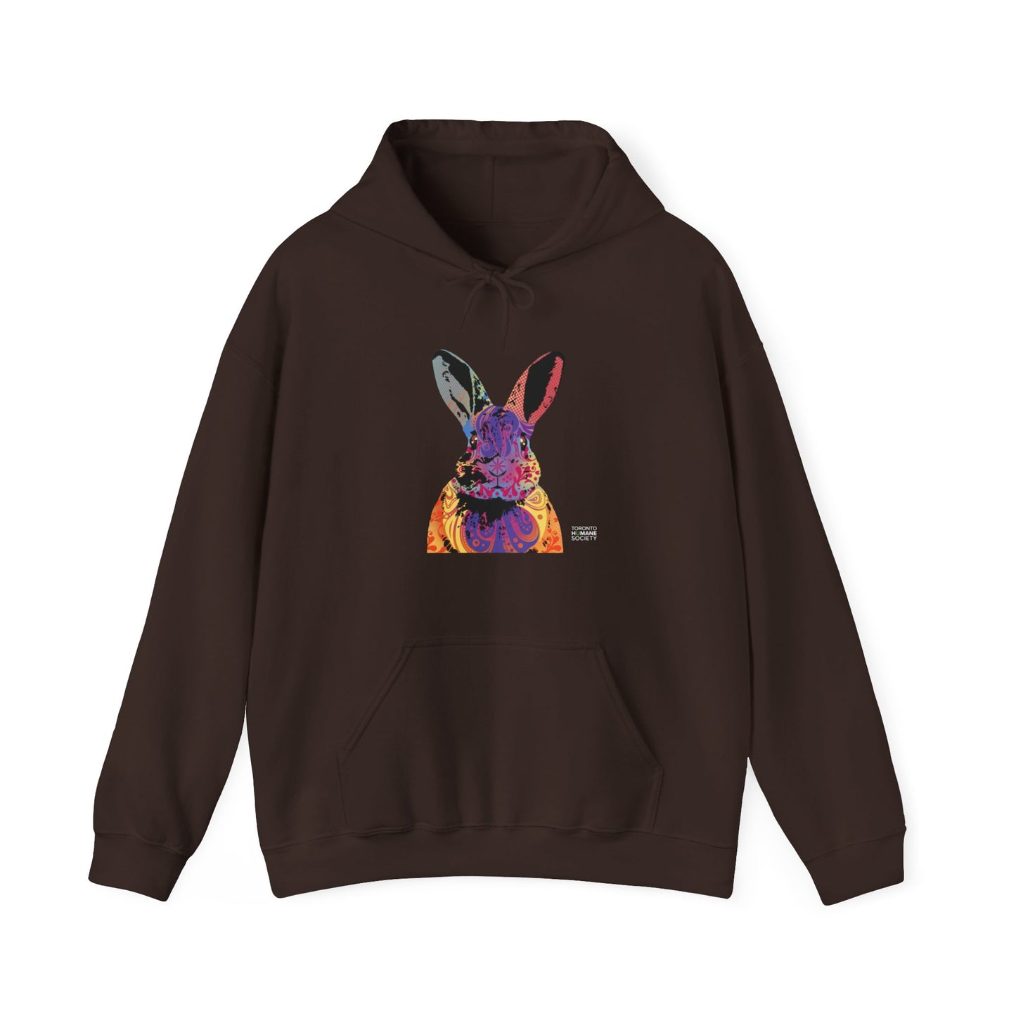 Unisex Hooded Sweatshirt - Abstract Rabbit