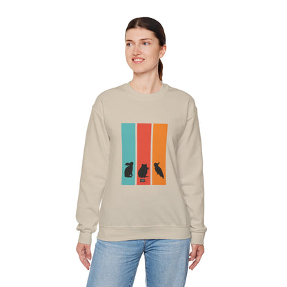 Unisex Sweatshirt - Special Species Silhouettes