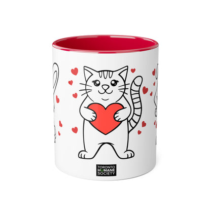 Accent Mugs- Hearts All Pets