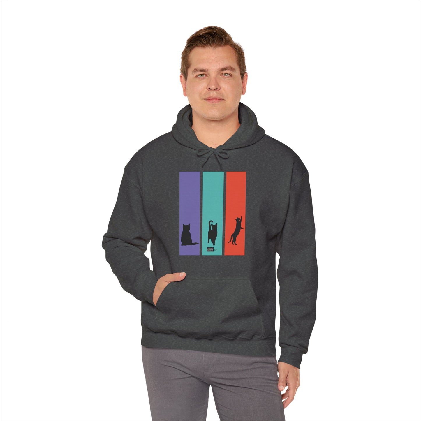 Unisex Hoodie - Cat Silhouette