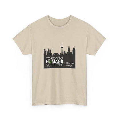 Unisex Cotton Tee - Toronto Skyline