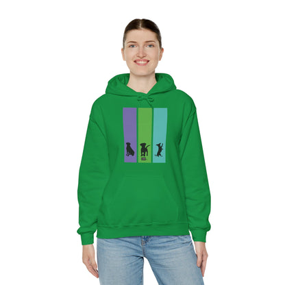 Unisex Hoodie - Dog Silhouettes