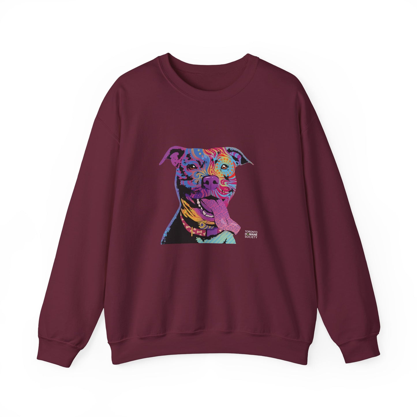 Unisex Sweatshirt - Dog Abstract