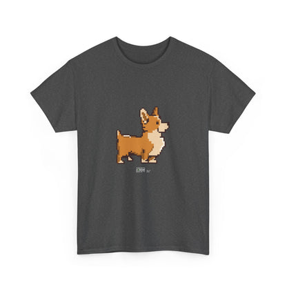 Unisex Cotton Tee - Pixelated Dog