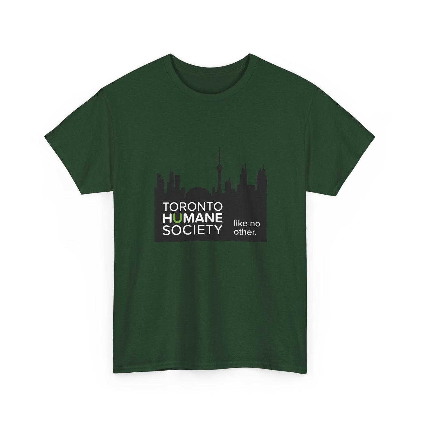 Unisex Cotton Tee - Toronto Skyline