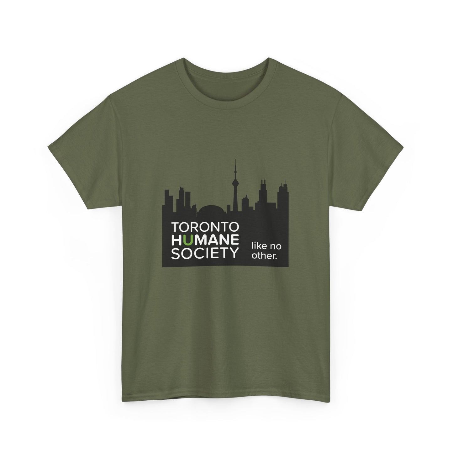 Unisex Cotton Tee - Toronto Skyline