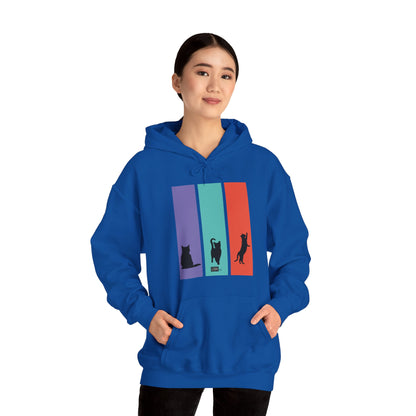 Unisex Hoodie - Cat Silhouette