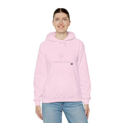 Unisex Hooded Sweatshirt - I Love My Dog This Much