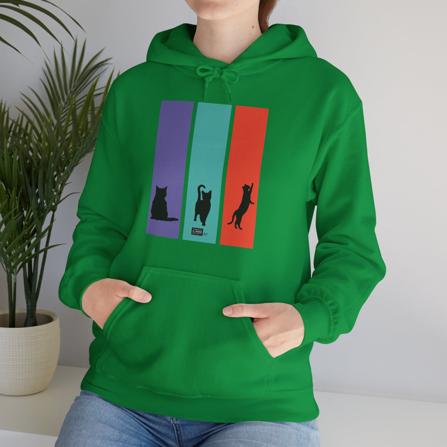 Unisex Hoodie - Cat Silhouette