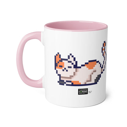 Mug - Pixelated cat