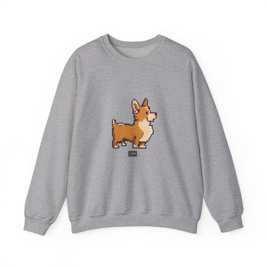 Unisex Crewneck Sweatshirt - Pixelated Dog