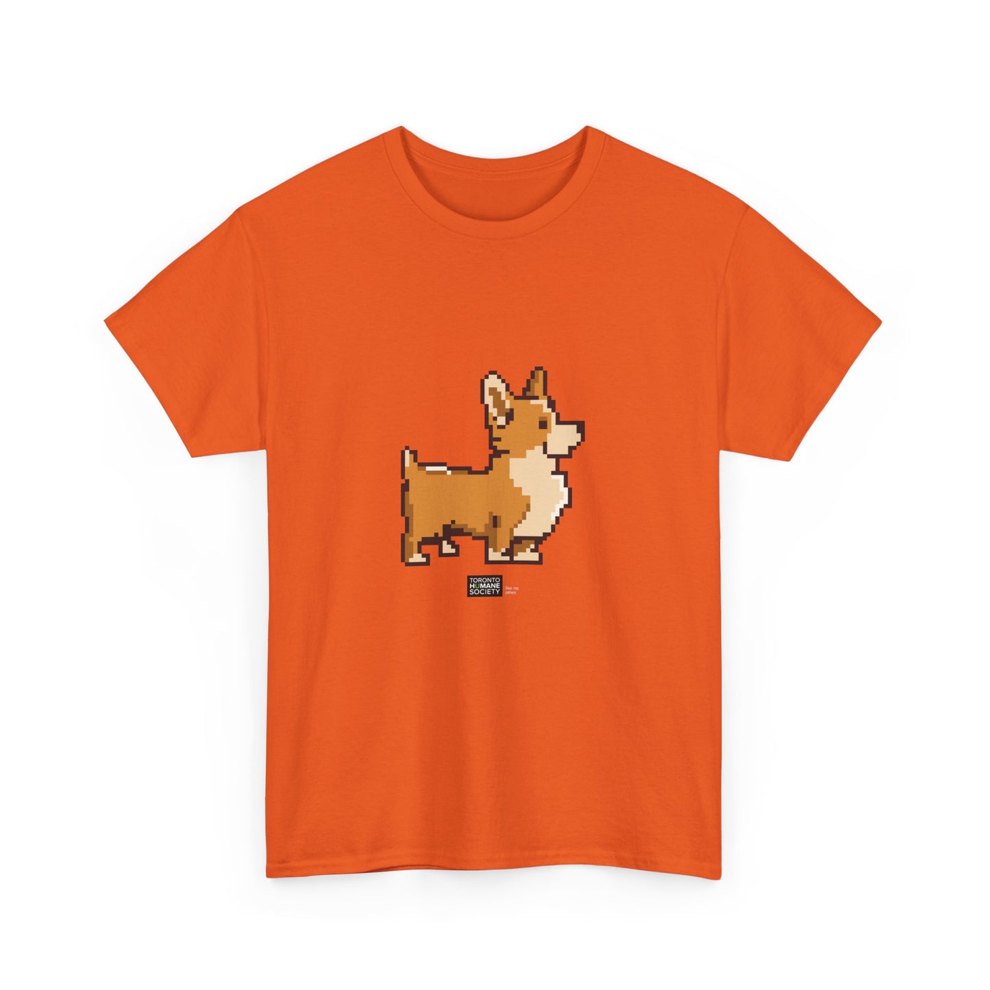 Unisex Cotton Tee - Pixelated Dog