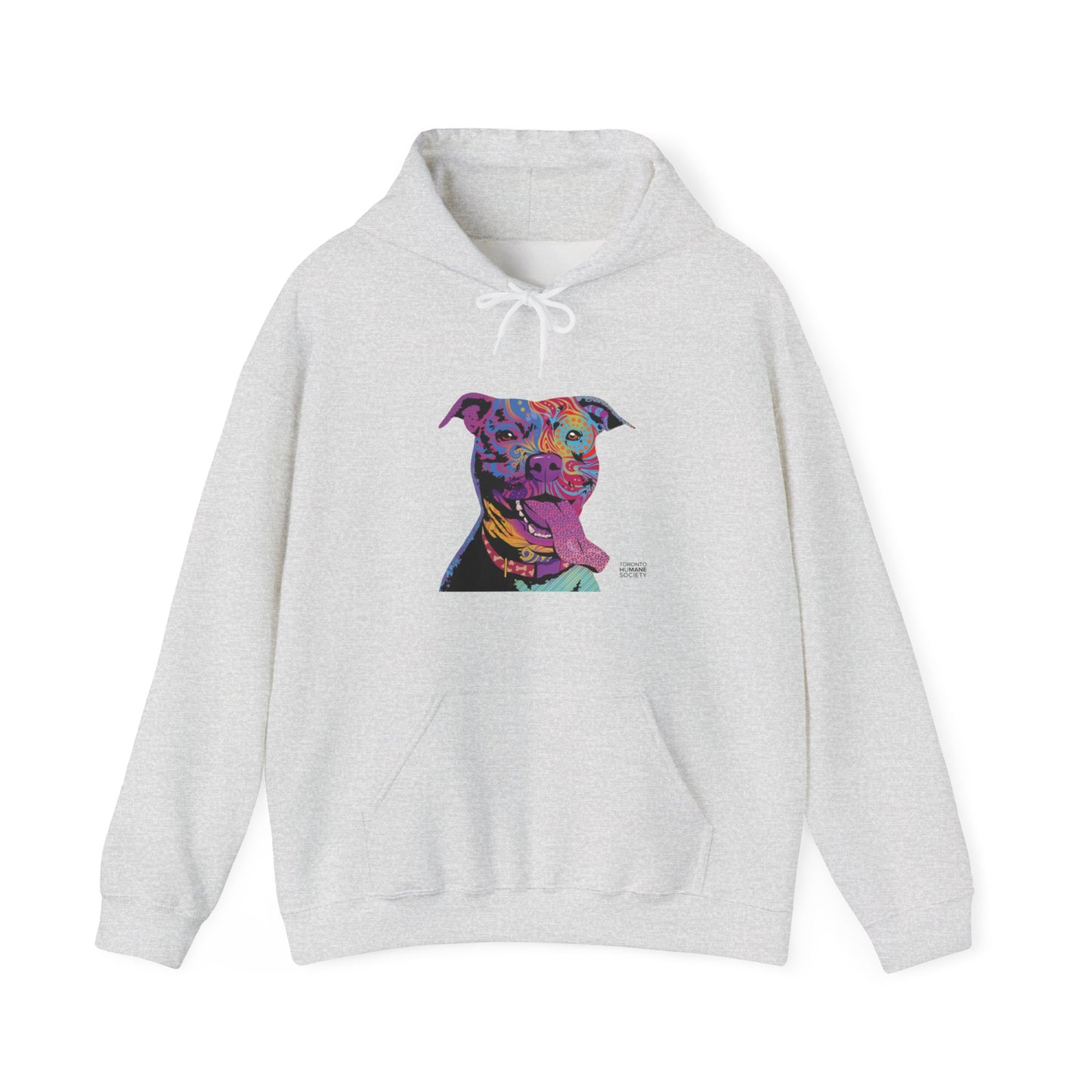 Unisex Hooded Sweatshirt - Abstract Dog