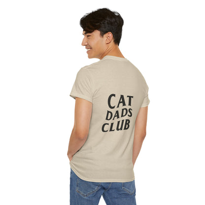 Cat Dads Club, Back Design - Cotton Tee