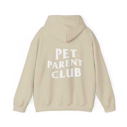 Pet Parent Club, Back Design- Hoodie