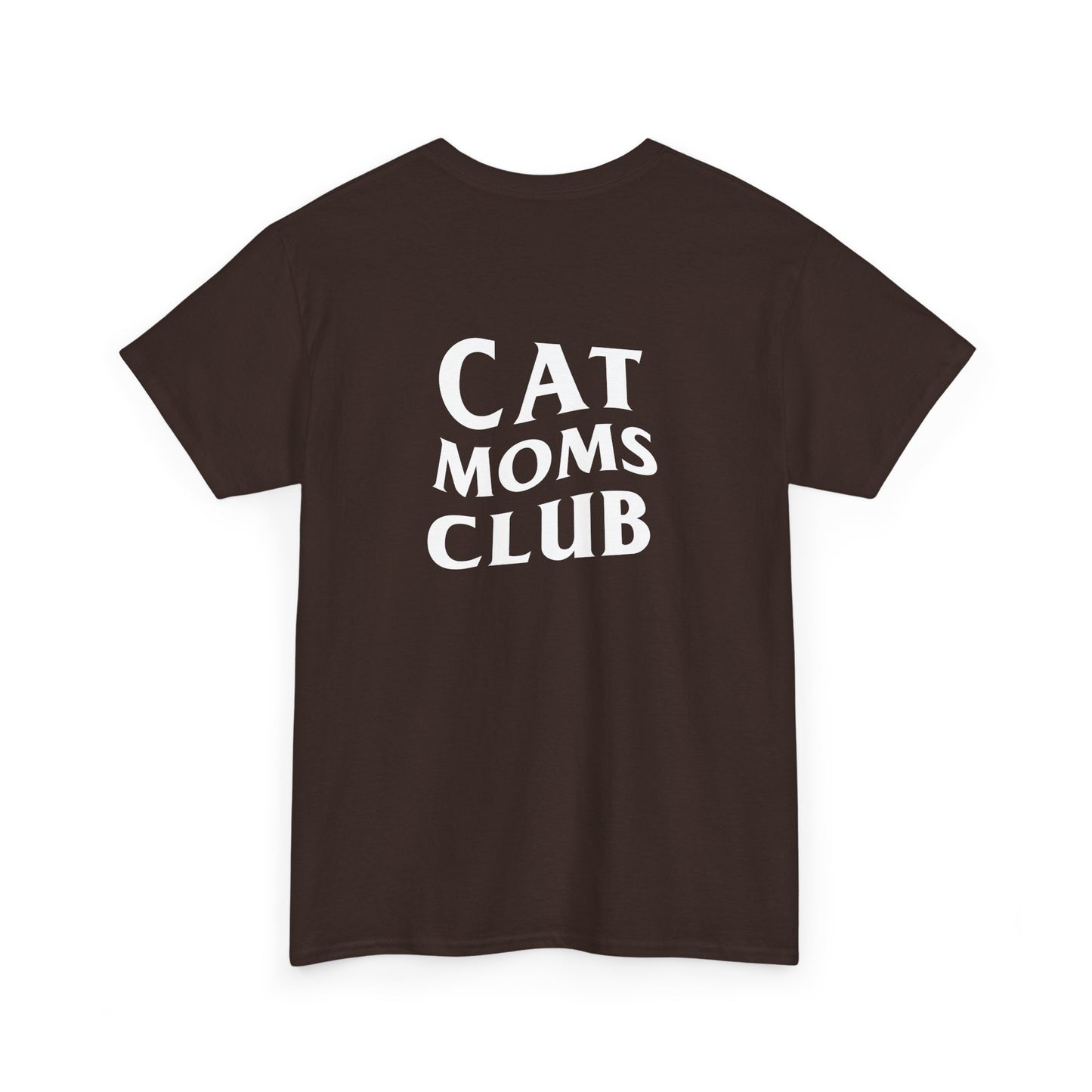 Cat Moms Club, Back Design - Cotton Tee