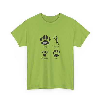 Unisex Cotton Tee - Footprints