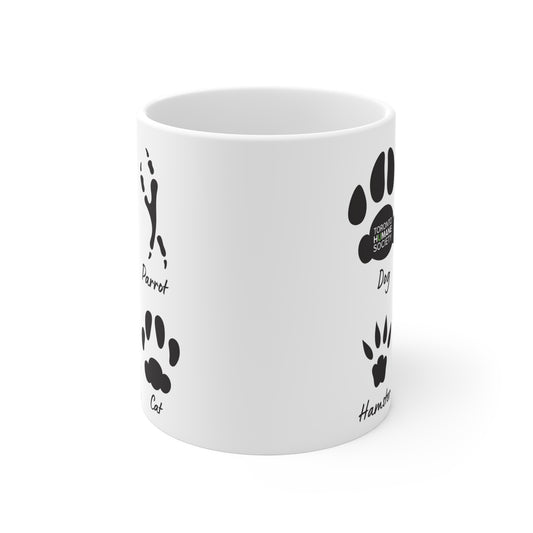 Ceramic Mug - Footprints