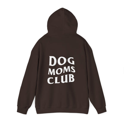 Dog Moms Club, Back Design - Hoodie