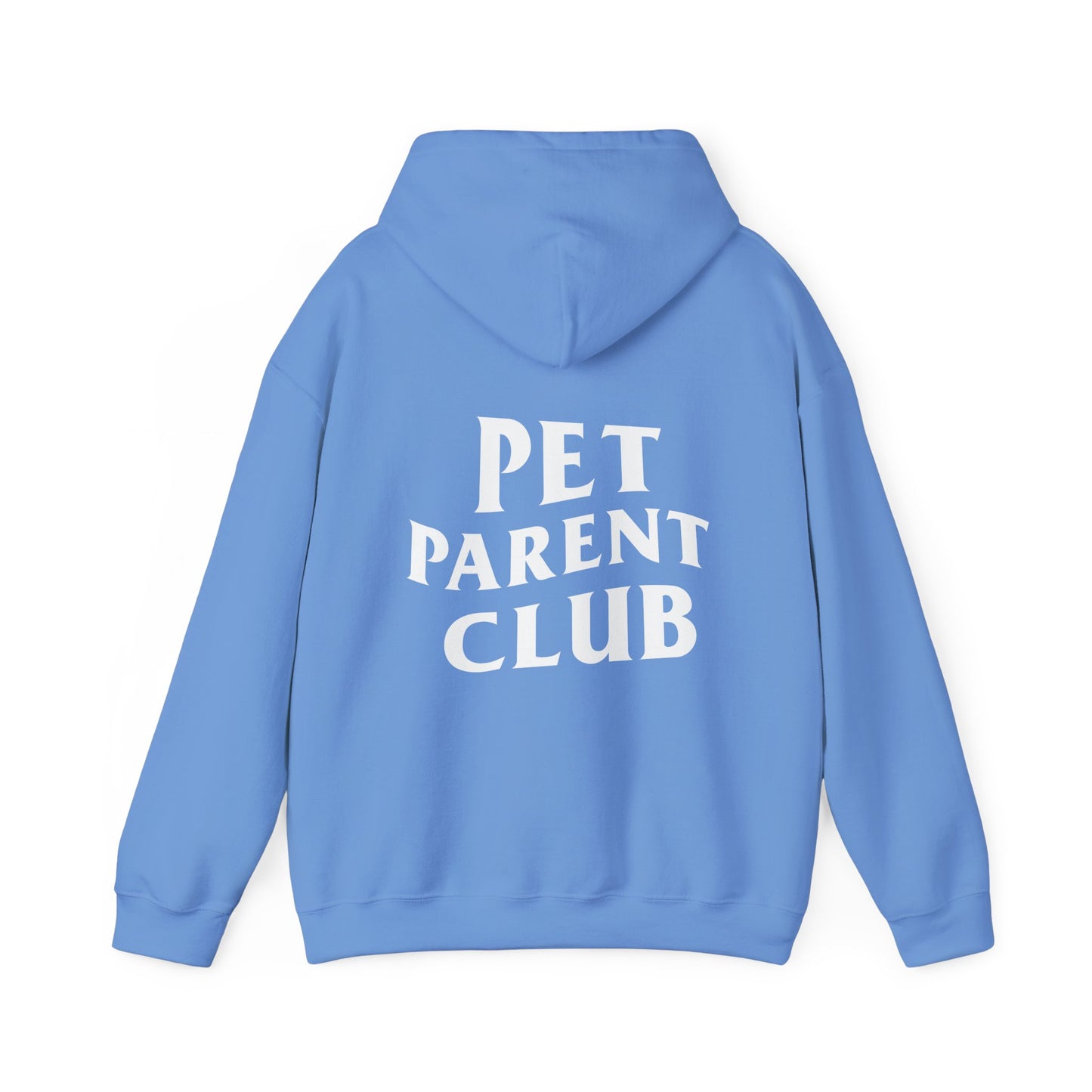 Pet Parent Club, Back Design- Hoodie