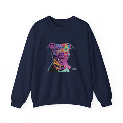 Unisex Sweatshirt - Dog Abstract