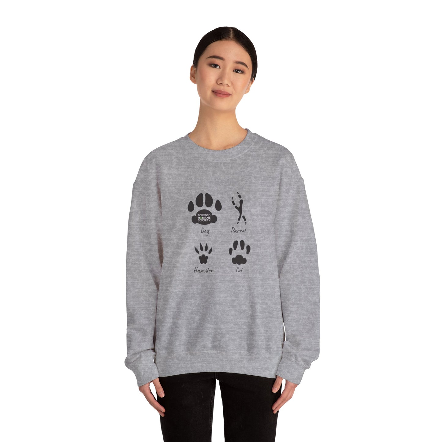 Unisex Crewneck Sweatshirt - Footprint