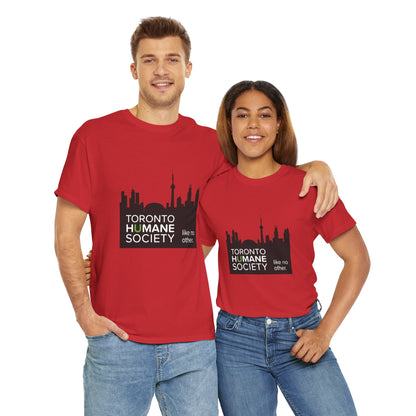 Unisex Cotton Tee - Toronto Skyline