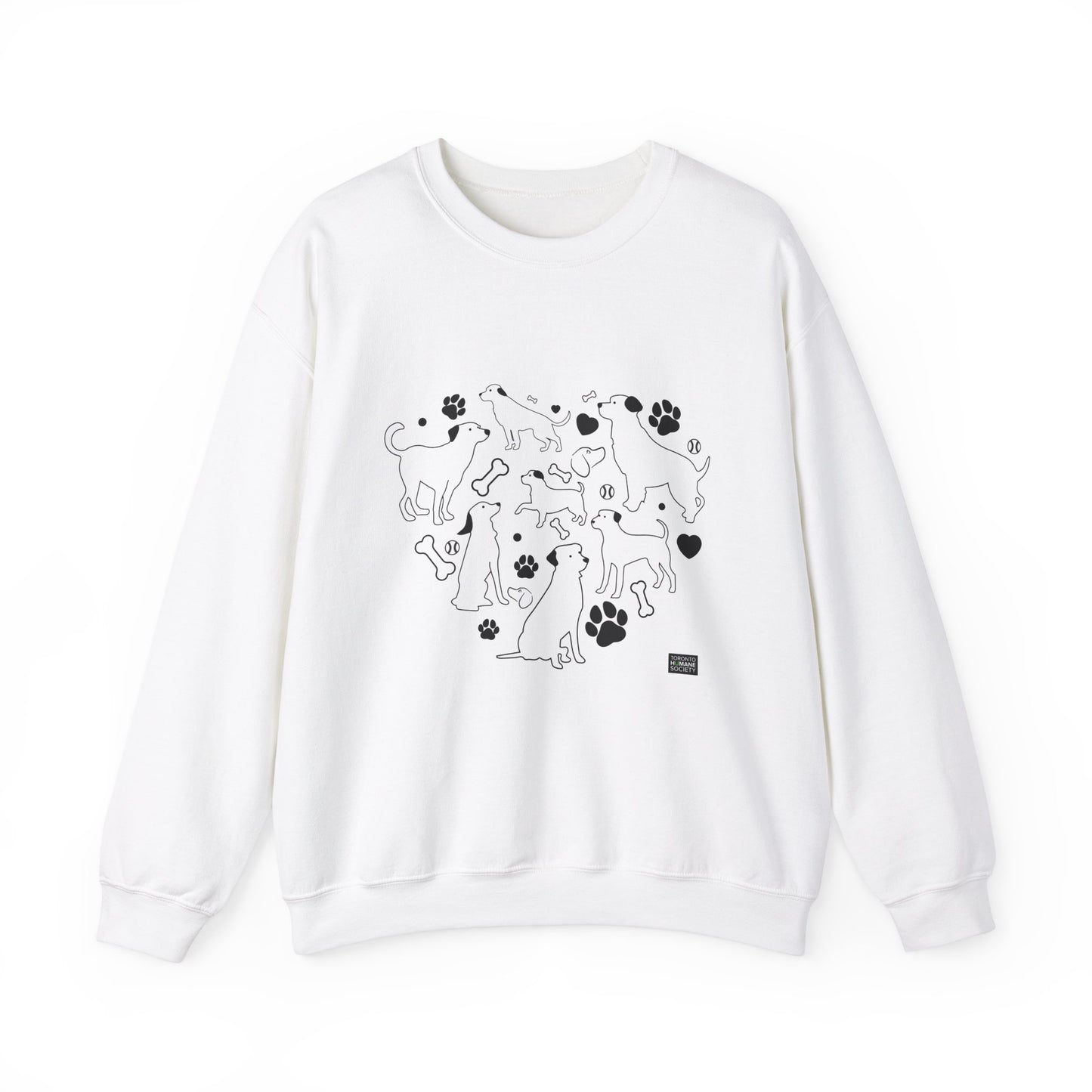 Unisex Crewneck Sweatshirt - Dog Heart